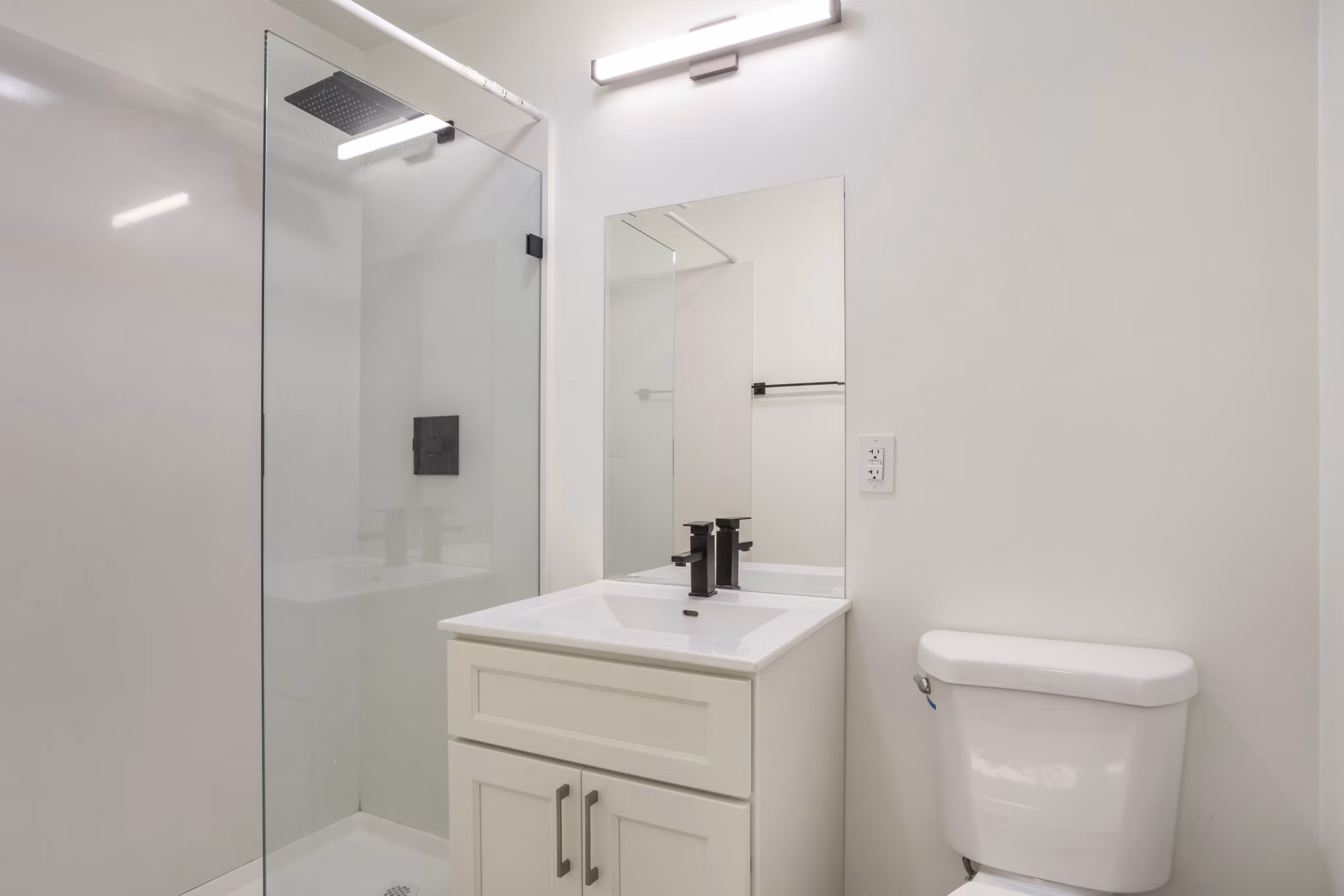 Luxury kitchen with modern fixtures at Fremont City Center Apartments