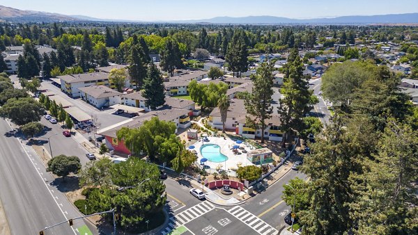 Fremont City Center Apartments: Stunning view of luxury high-rise apartments in a vibrant urban setting