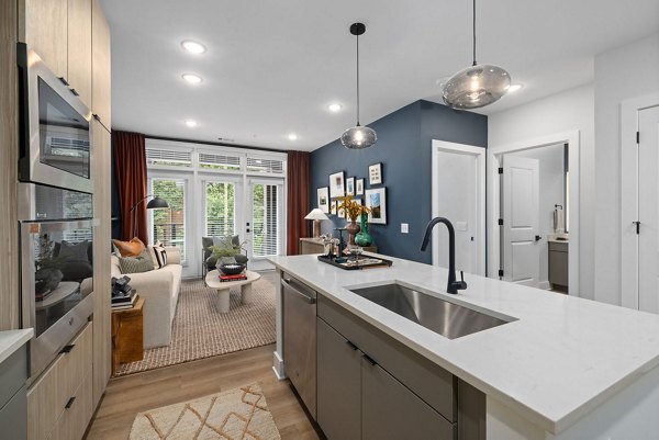 kitchen at The Point Apartments