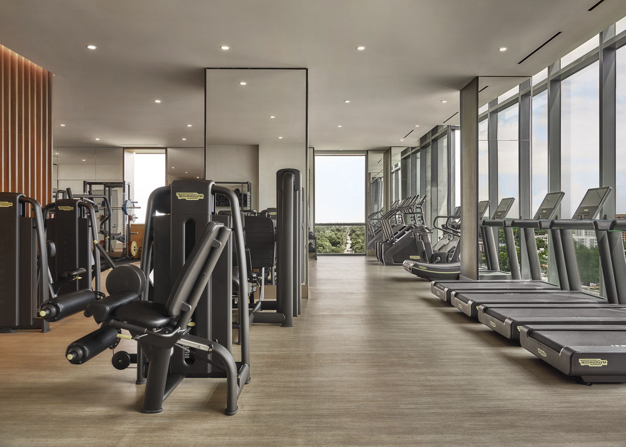 Gym at 700 River (1 of 5)