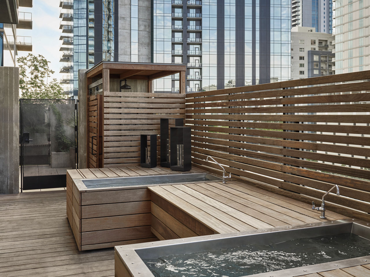 Roof deck at 700 River (3 of 3)