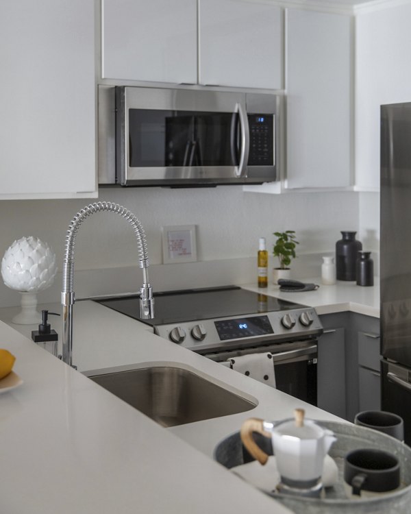 kitchen at South Shore Apartments