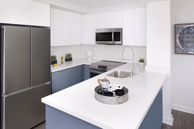 kitchen at South Shore Apartments
