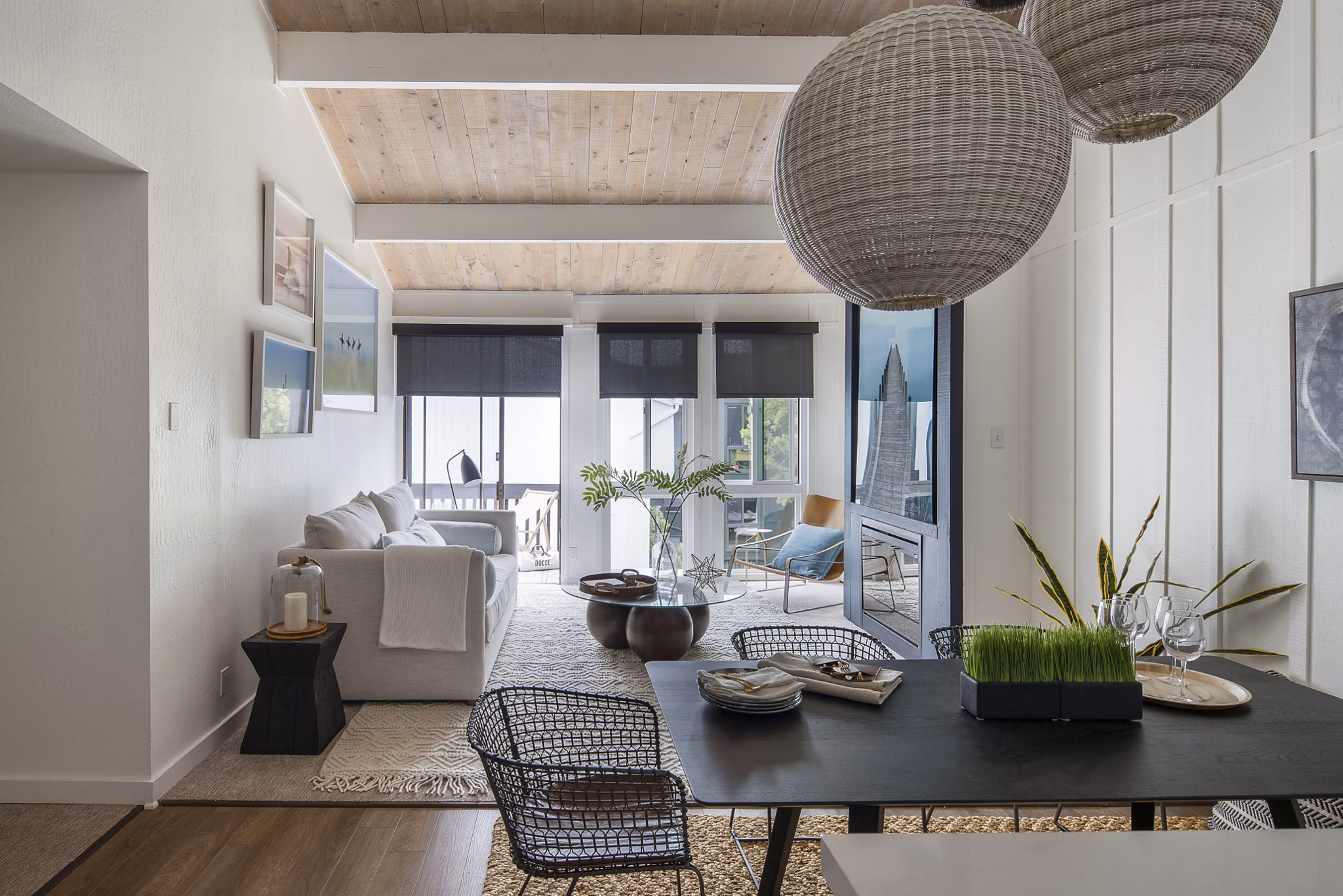 living room at South Shore Apartments