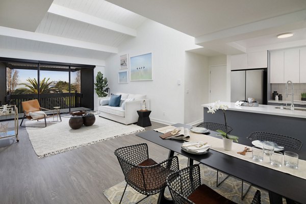 living room at South Shore Apartments