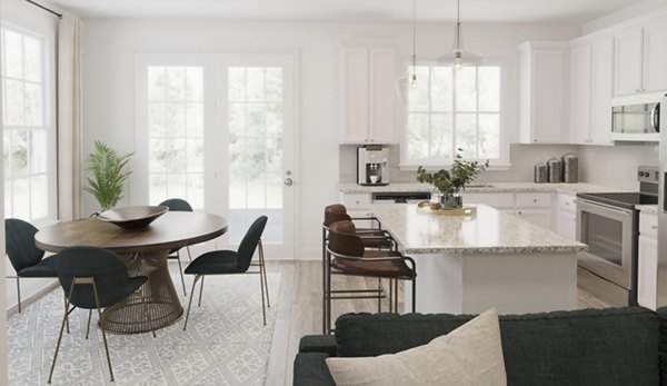 dining area at Brookestone Townhomes