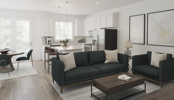 living room at Brookestone Townhomes