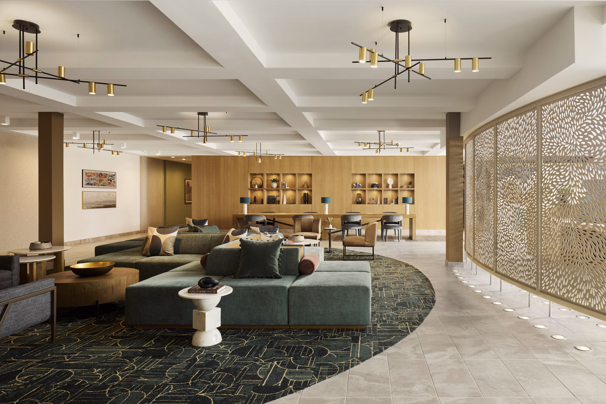 clubhouse at Sovren Apartments