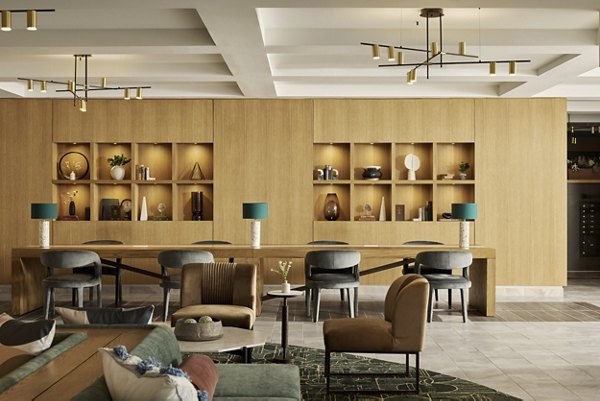 clubhouse at Sovren Apartments