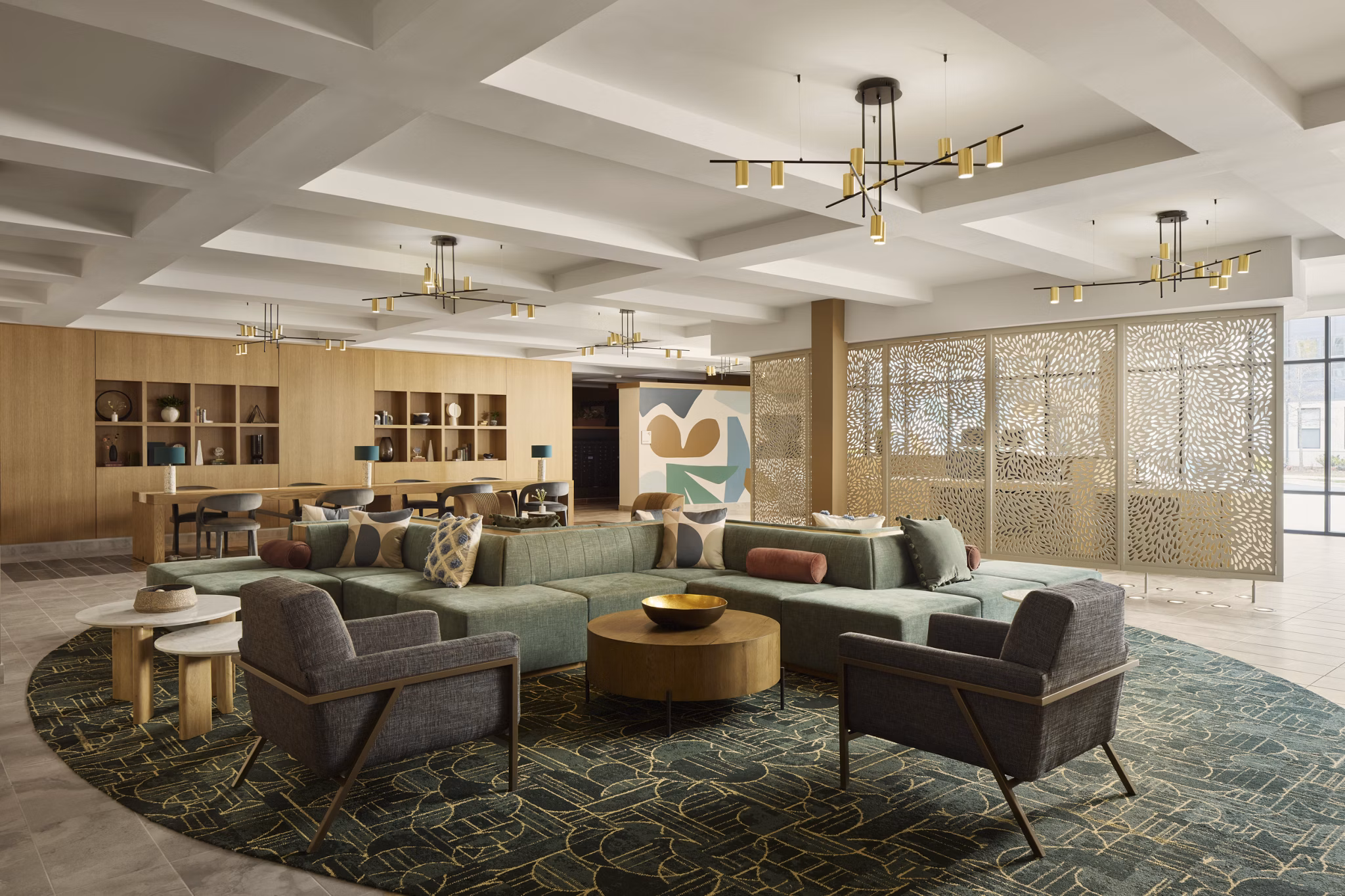 clubhouse at Sovren Apartments