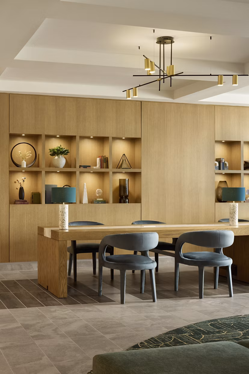 clubhouse at Sovren Apartments