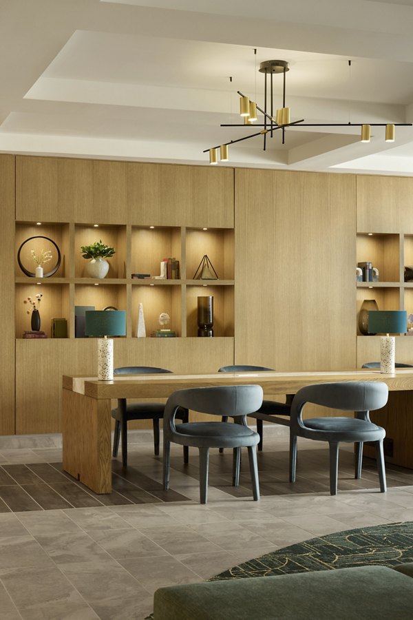 clubhouse at Sovren Apartments