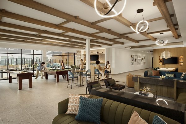 clubhouse at Sovren Apartments