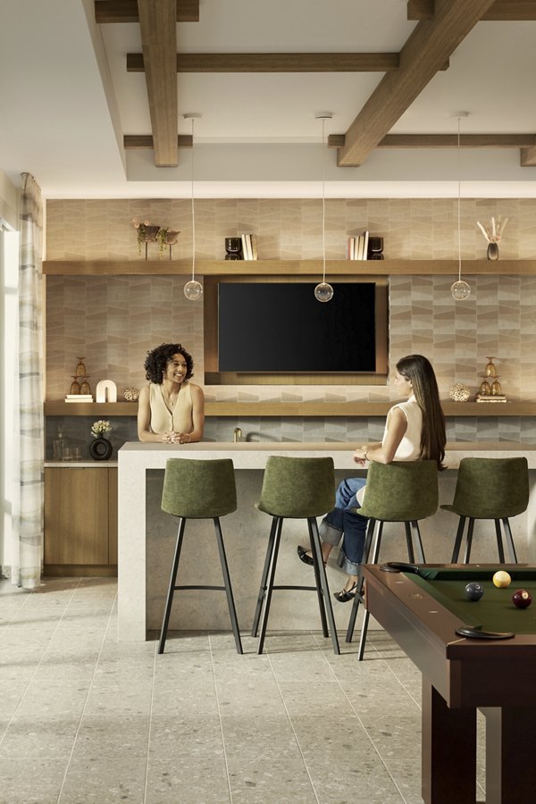 clubhouse at Sovren Apartments