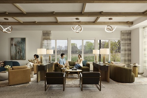 clubhouse at Sovren Apartments