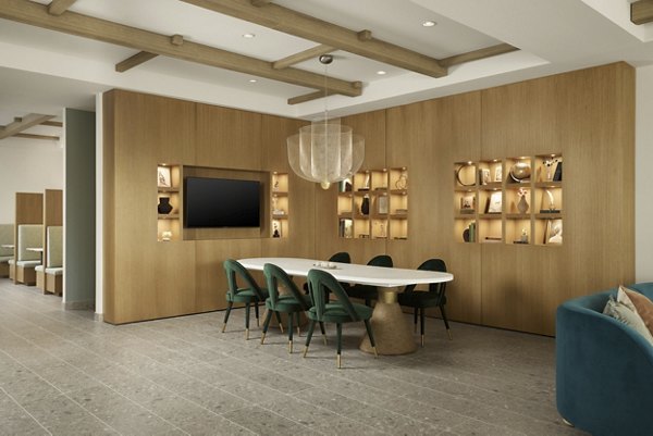 clubhouse at Sovren Apartments
