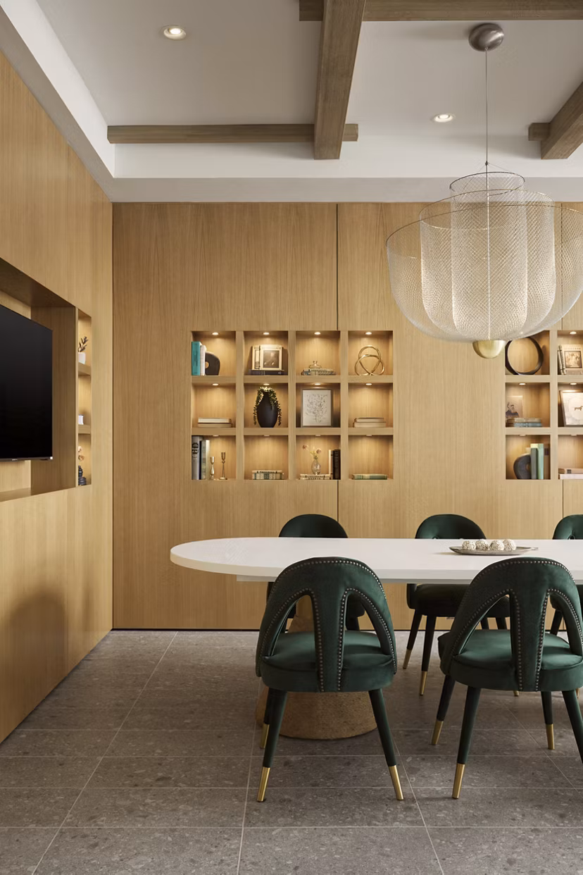 clubhouse at Sovren Apartments
