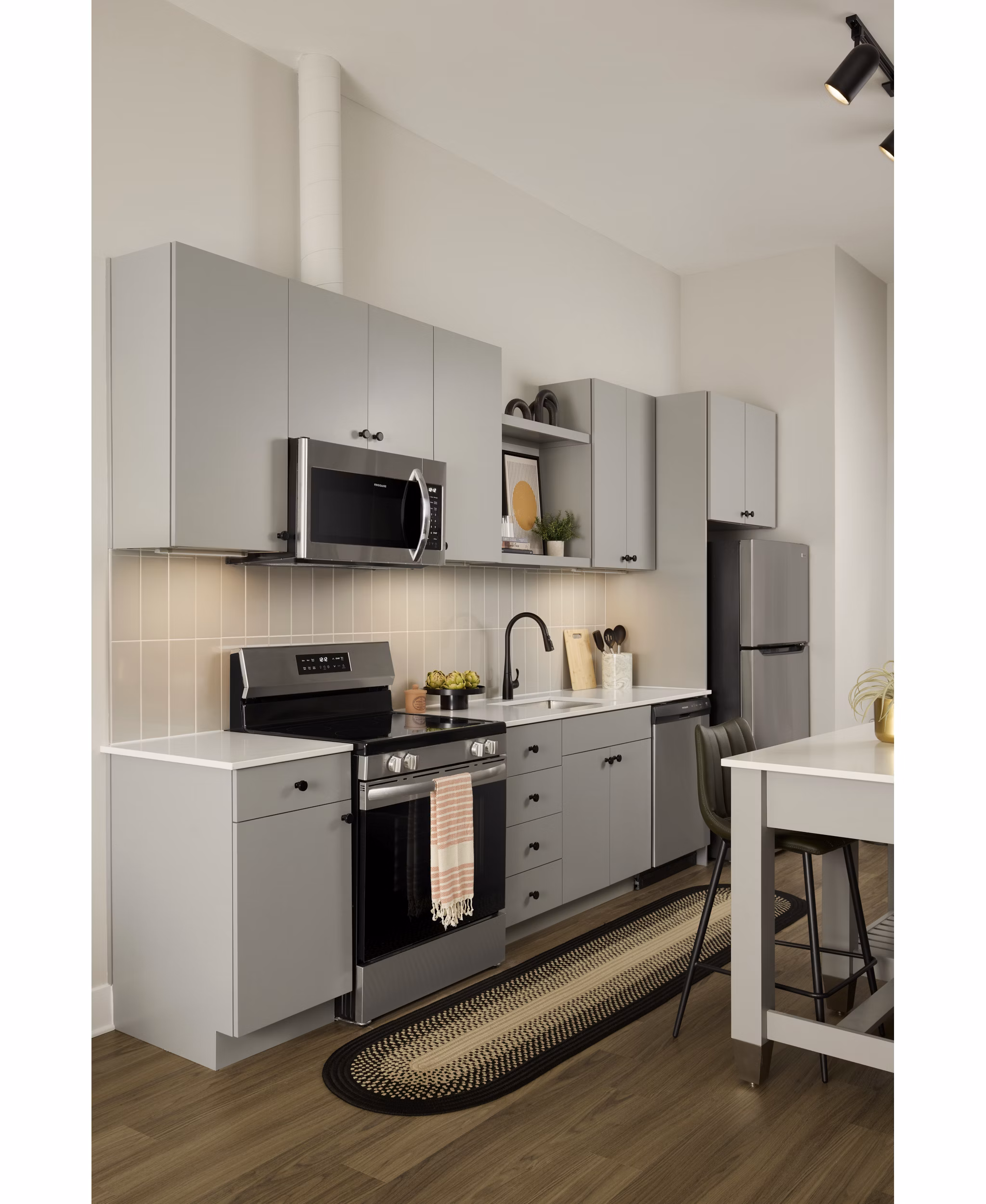 kitchen at Sovren Apartments