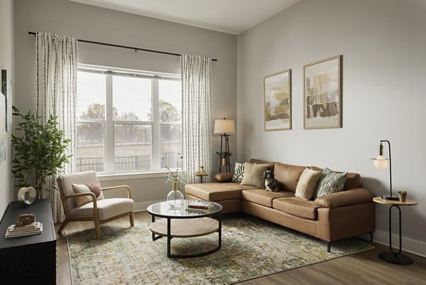 living room at Sovren Apartments