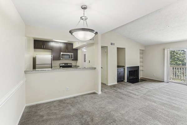 kitchen at Cherry Knoll Apartments