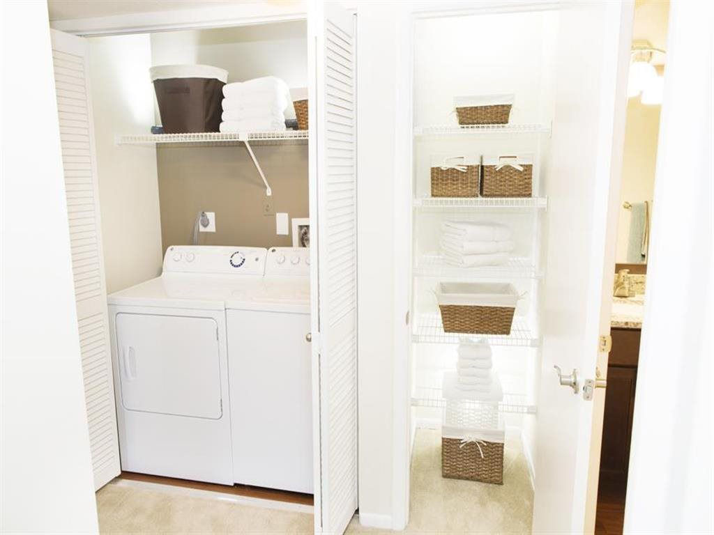 Laundry room at Cherry Knoll