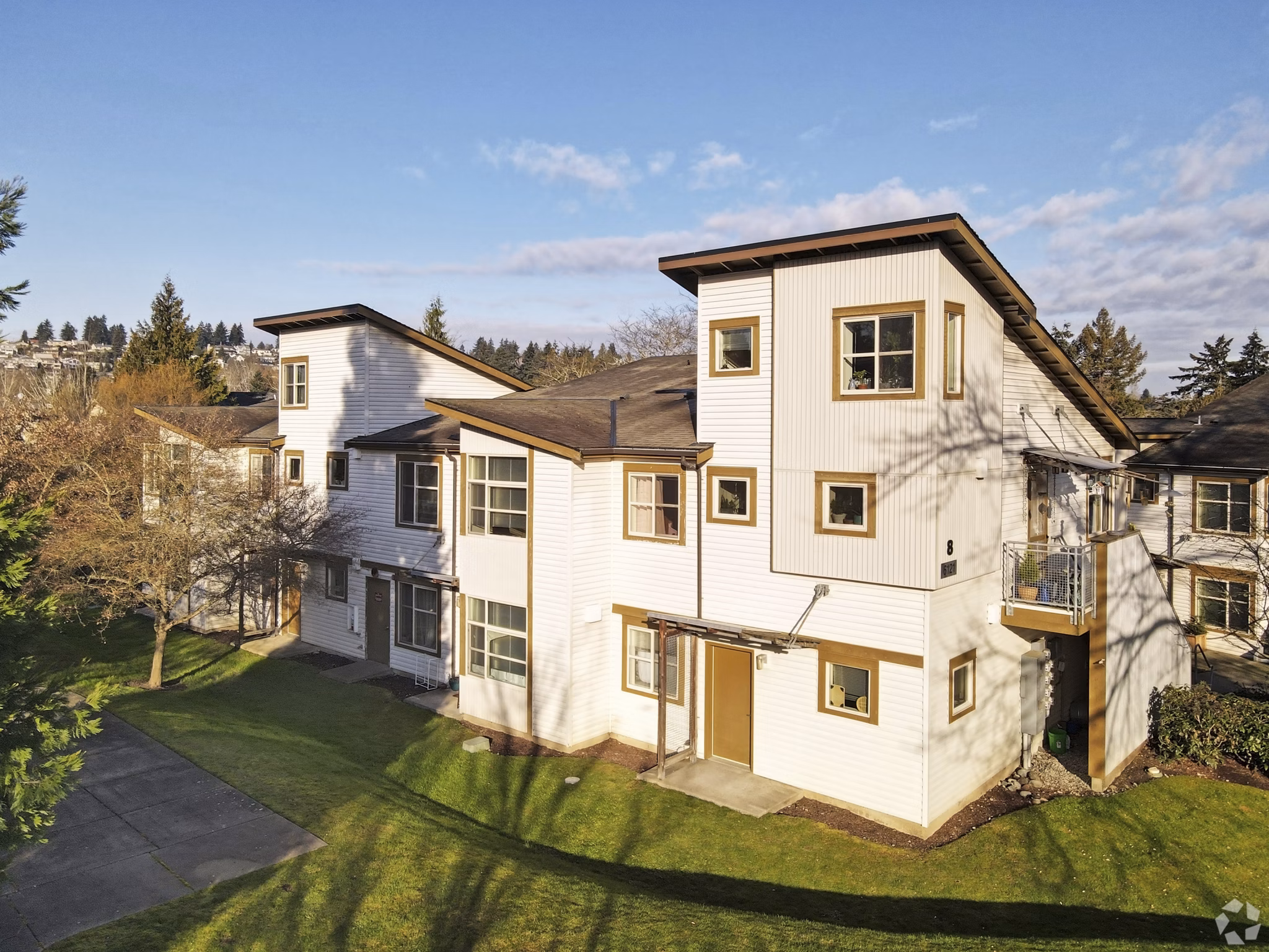 building at Radford Court Apartments