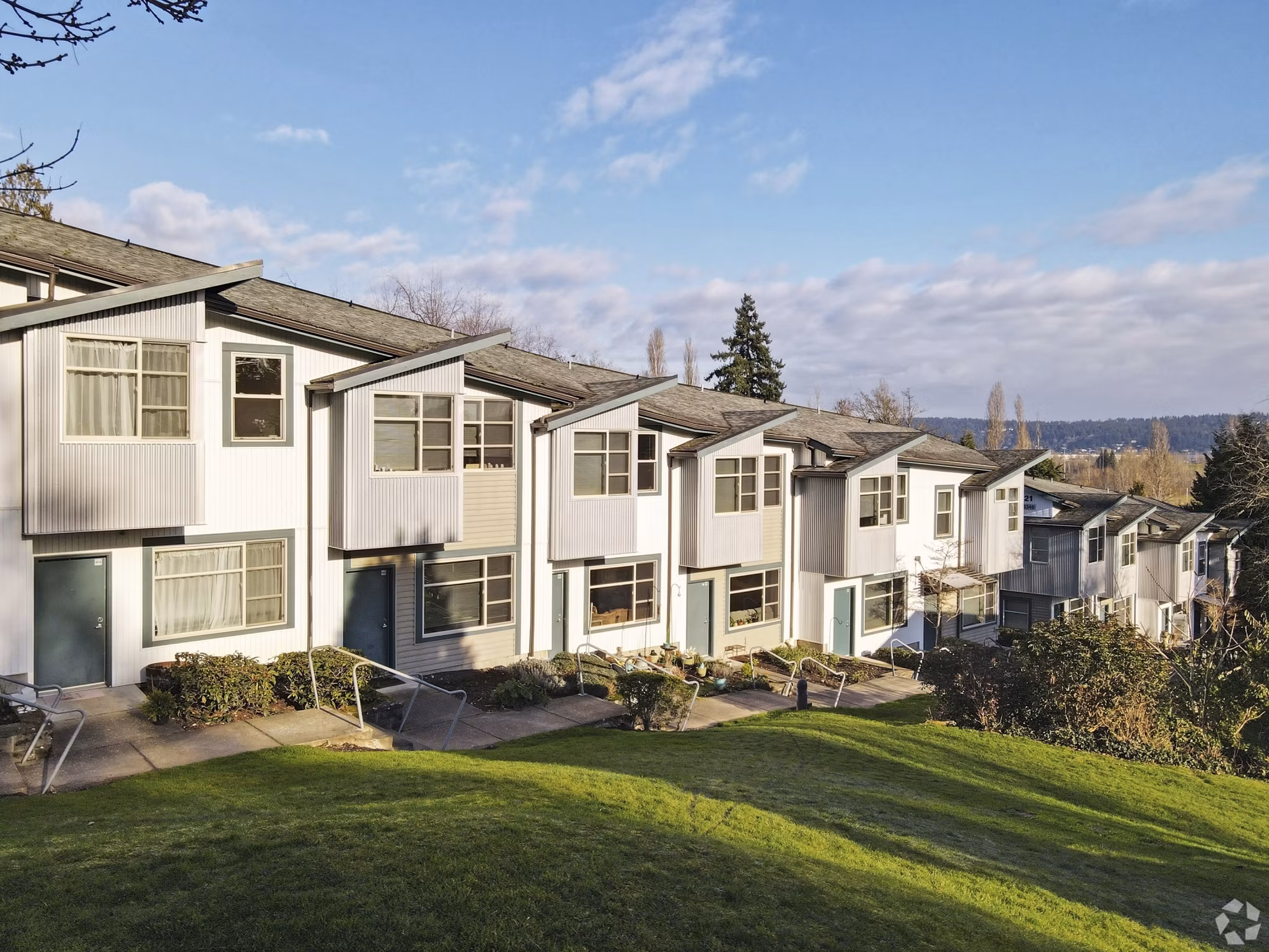 building at Radford Court Apartments