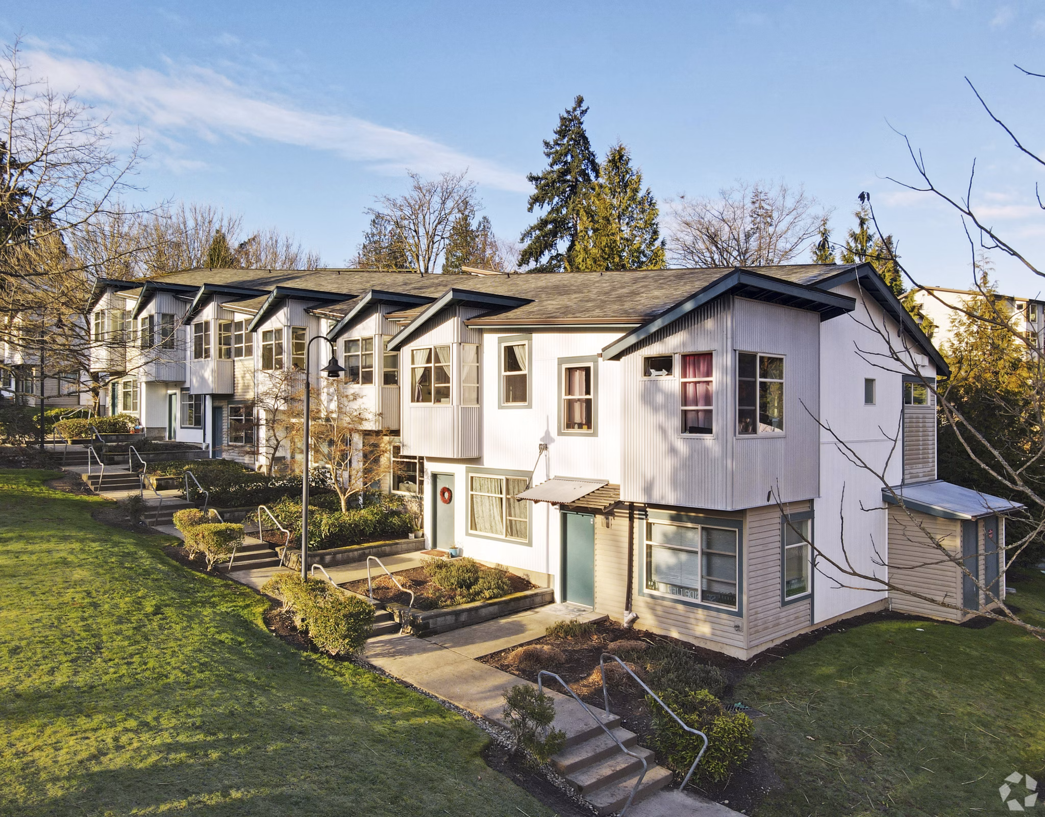 building at Radford Court Apartments