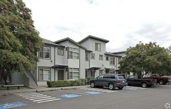 building at Radford Court Apartments