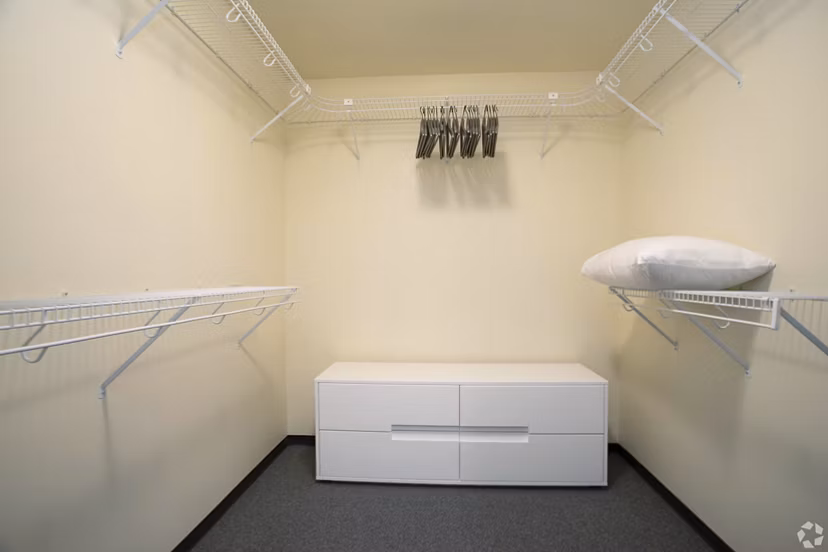 closet at Radford Court Apartments