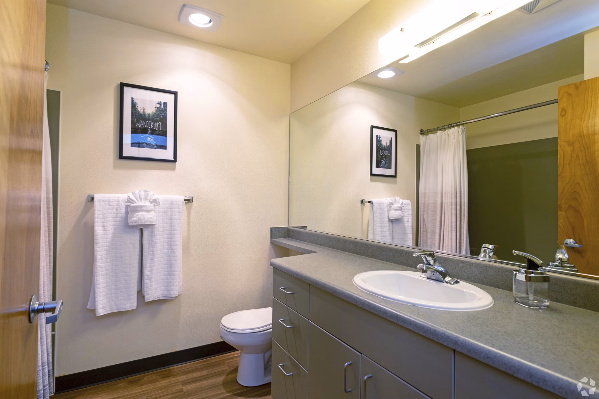 bathroom at Radford Court Apartments