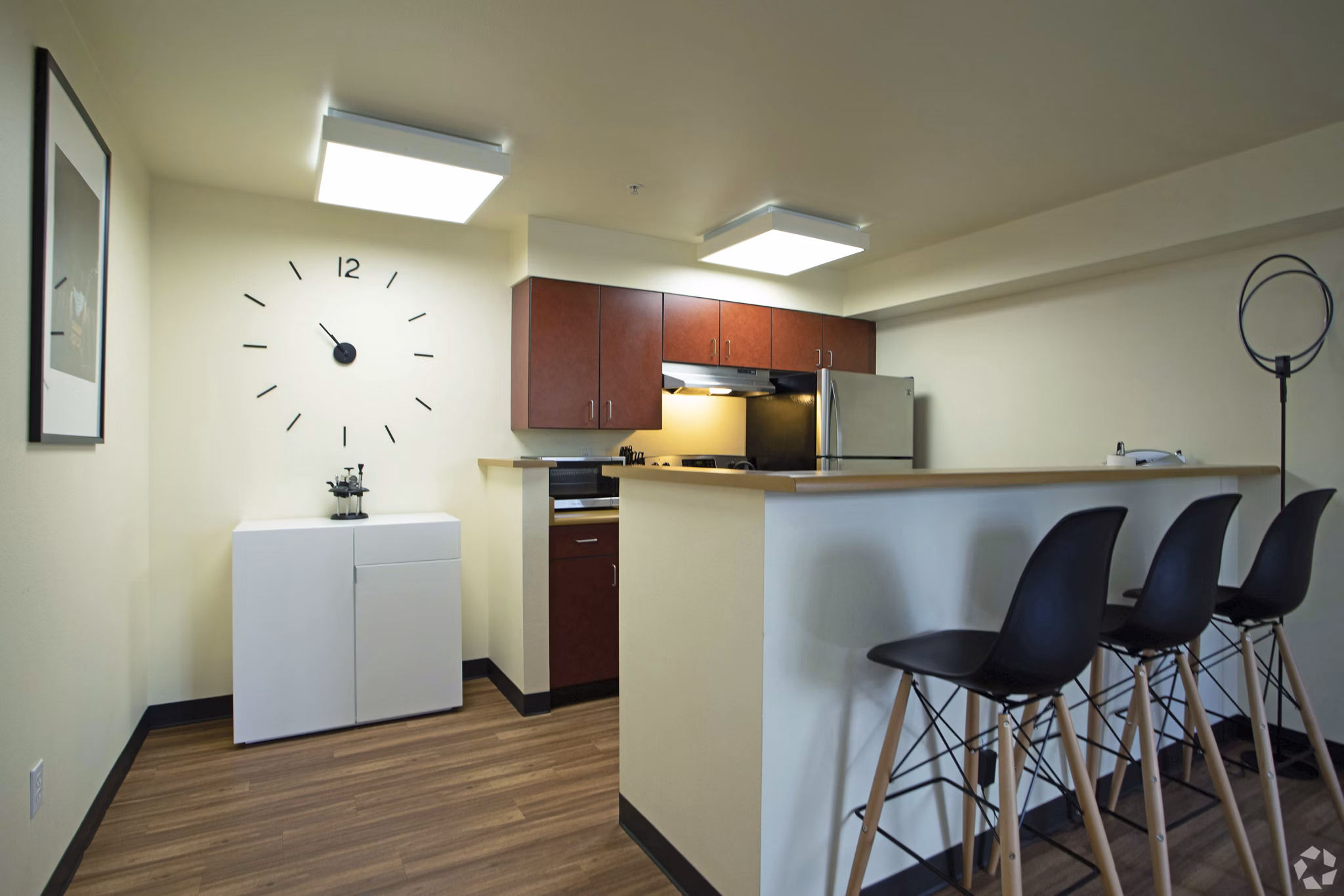 kitchen at Radford Court Apartments