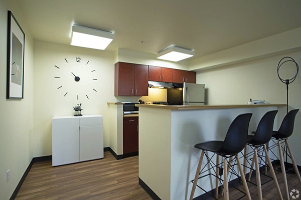 kitchen at Radford Court Apartments