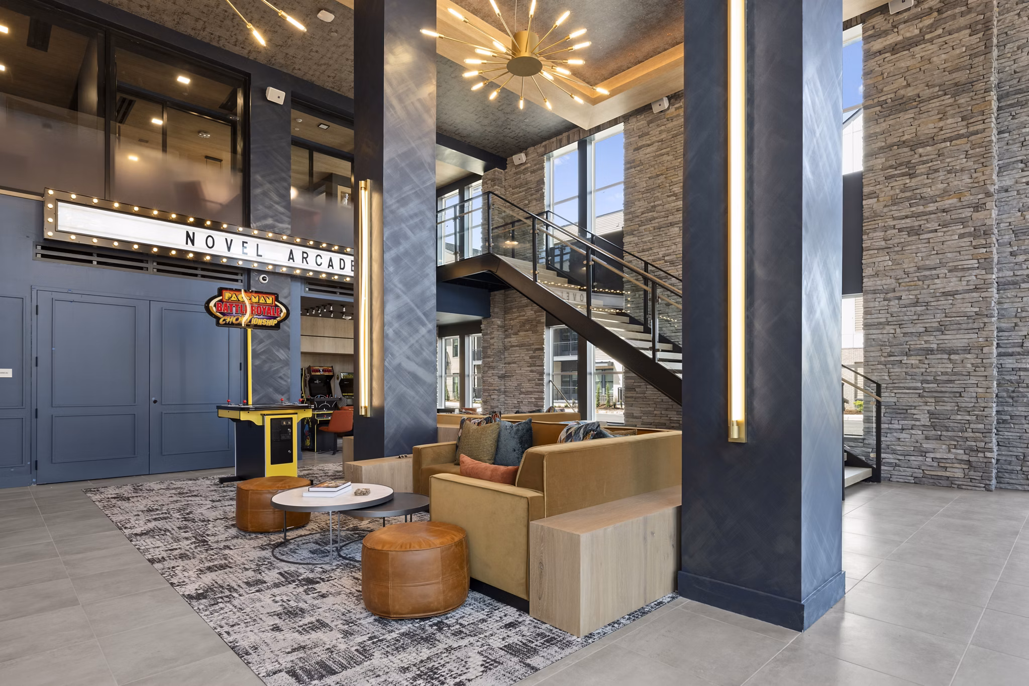 clubhouse at NOVEL Morrisville Apartments