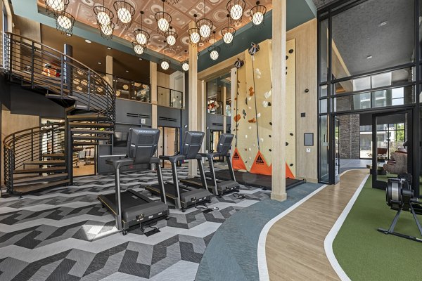 fitness center at NOVEL Morrisville Apartments