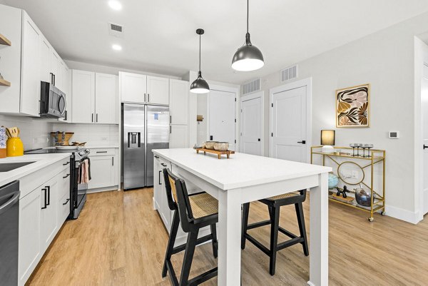 kitchen at NOVEL Morrisville Apartments