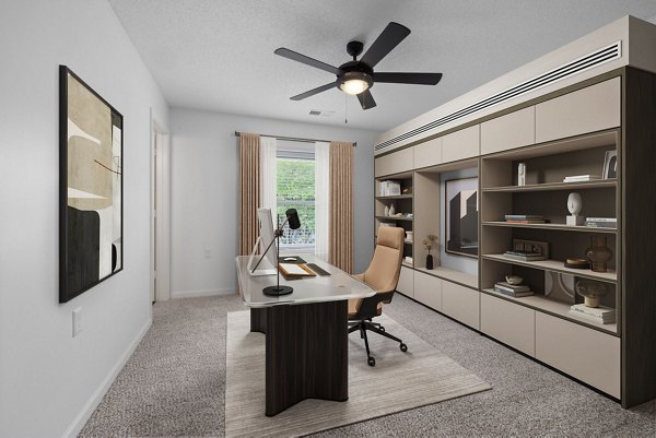 parcel pickup lockers at Cadence at RTP Apartments