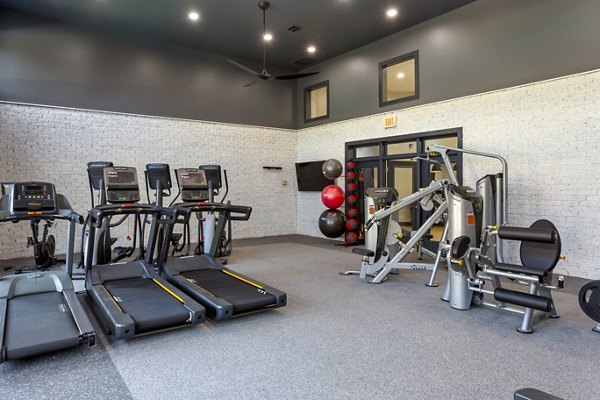 fitness center at Cadence at RTP Apartments