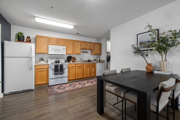 kitchen at Cadence at RTP Apartments 