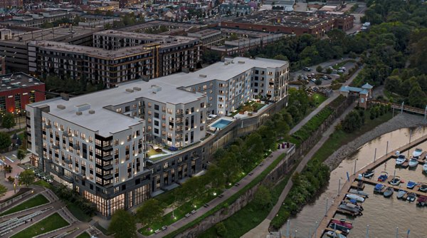 view at The Park at Southside Works Apartments