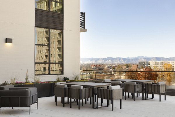 patio at Patten Gray Apartments