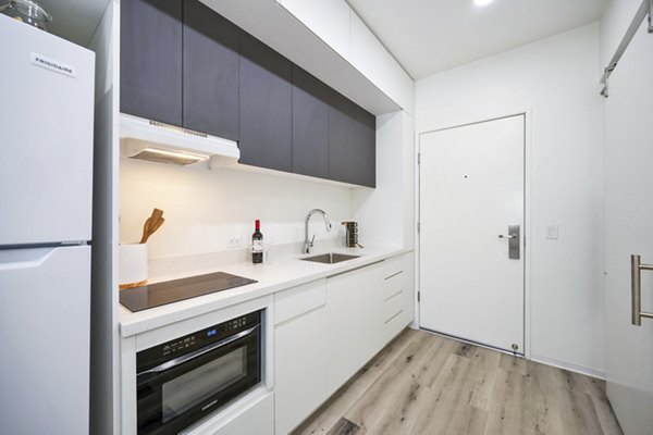 kitchen at 2911 Adams Apartments