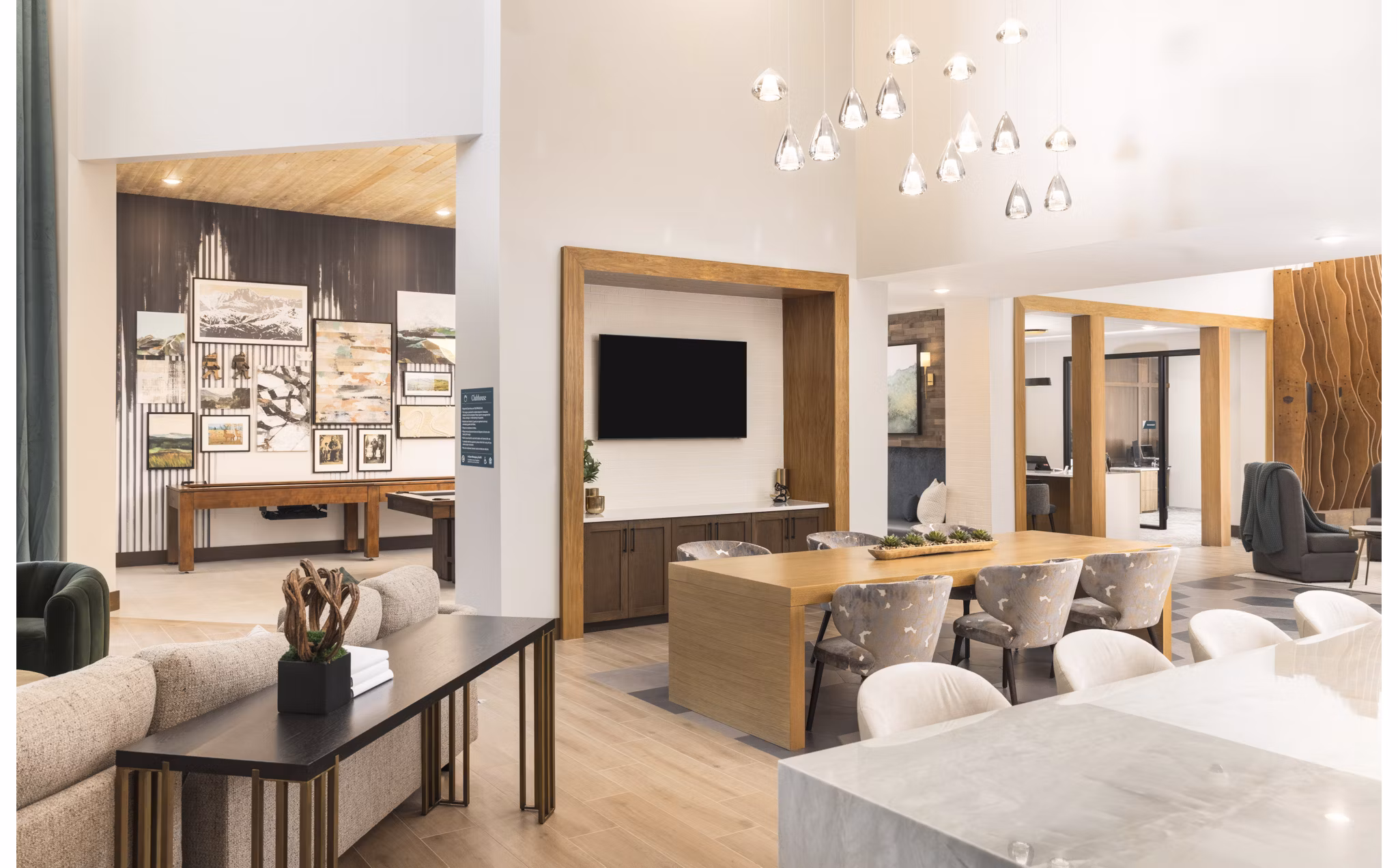 clubhouse at Allaso Peak Apartments