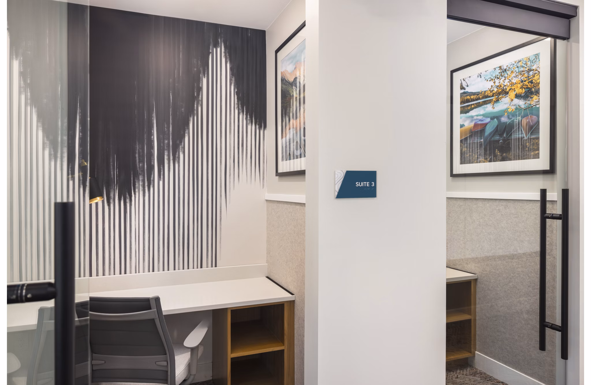 home office at Allaso Peak Apartments