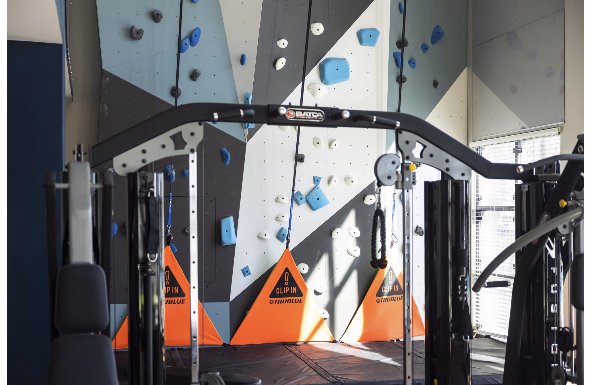fitness center at Allaso Peak Apartments