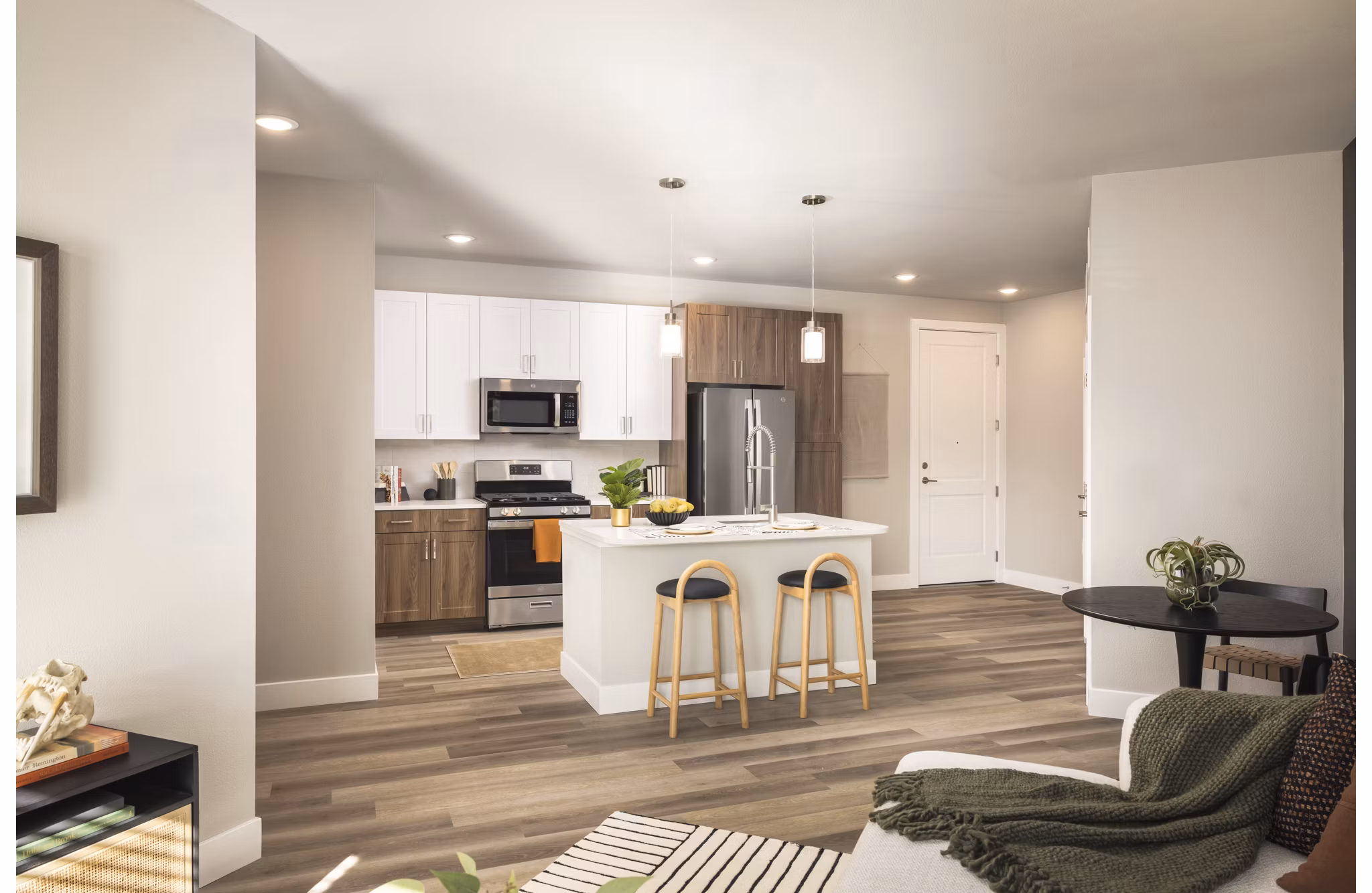 kitchen at Allaso Peak Apartments