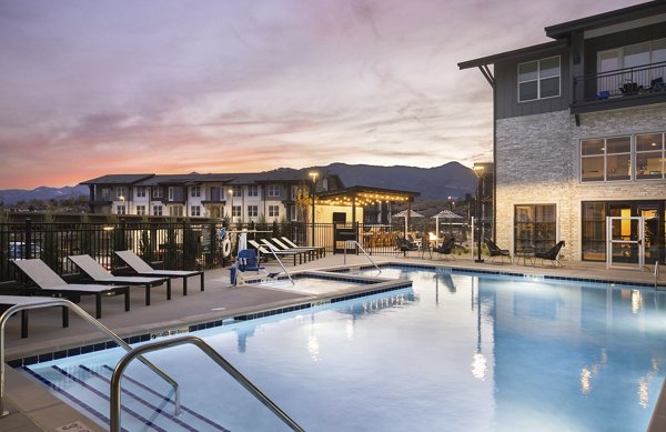 pool at Allaso Peak Apartments