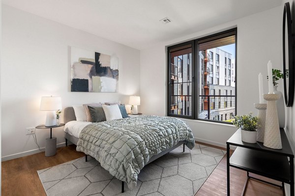 bedroom at Hew at 1515 Apartments 