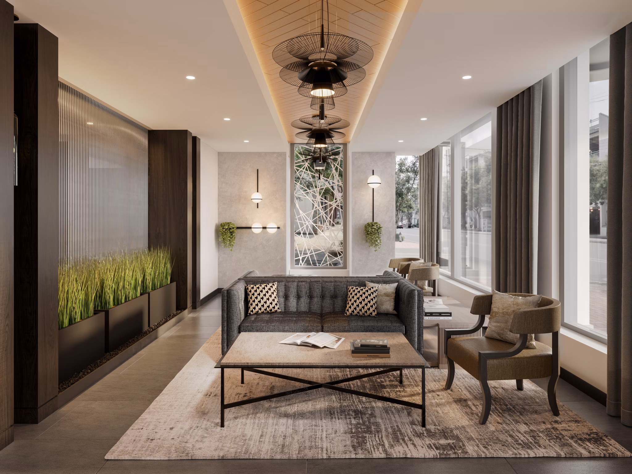 rendering at Sophia Apartments