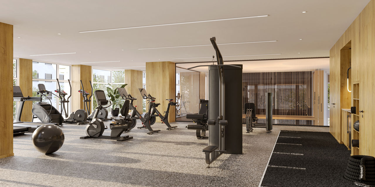 Gym at Sophia Bethesda (2 of 2)